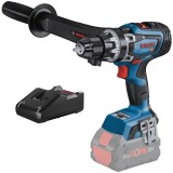 Bosch GSR 18V-150 C + GAL 18V-40 - Masina de gaurit si insurubat fara acumulatori Li-Ion 18 V - Ah 150 Nm + Incarcator acumulatori