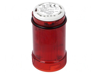 Semnalizator LED Roșu 24V IP66 &amp;Oslash;40x77mm foto