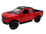 Macheta Ford F150 pickup rosie replica metal usi deschise