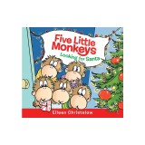 Five Little Monkeys Looking for Santa Board Book