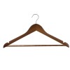 Set 10 Umerase Lemn Maro, 44.5 cm - Umerase Haine Sacouri, Pantaloni, Camasi, Fuste - Lemn Natural