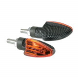 Cumpara ieftin Set Semnalizare Moto Lampa Arrow Carbon, 2 buc