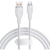 Cablu Date si Incarcare USB-A - USB-C Baseus Pudding, 100W, 2m, Alb P10355703221-01