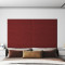 vidaXL Panouri de perete 12 buc. roșu vin 90x15 cm textil 1,62 m&sup2;