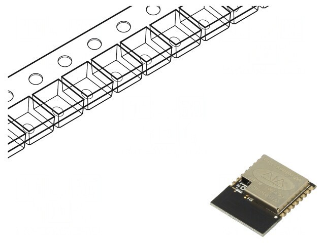 Modul Bluetooth Low Energy SMD
