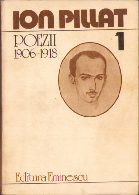 HST C1719 Poezii 1906-1918 Ion Pillat volumul I foto