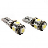 Bec 5 Led CanBus T10 24V Alb ( Pret / Set ) 70214-24V 180321-5, General