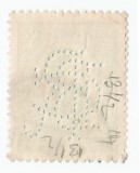 *Romania, lot 9 cu 1 timbru perforat BCR