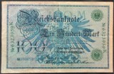 Bancnota istorica 100 MARCI / MARK - GERMANIA, anul 1908 *cod 729 A = excelenta