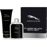 Jaguar Classic Black Set cadou pentru bărbați EDT 100 ml + 200 ml gel de duș