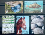 Cumpara ieftin Finlanda 2019 fauna,fluturi,cai,pești, serie 5v stampilata, Stampilat