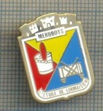 Y 04 INSIGNA - MERUBOYS- L&#039;ETOILE DE LORMAISON -FANFARA -PENTRU COLECTIONARI
