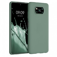 Husa pentru Xiaomi Poco X3 NFC / Poco X3 Pro, Silicon, Verde, 53482.166, kwmobile foto