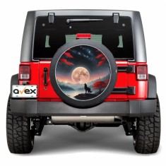 Sticker Auto Roata de Rezerva rezistenta la intemperii si raze UV, diametru 55 cm, Cod: AVX-RR17