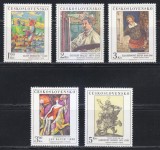 Cehoslovacia 1979 - Picturi din Galeria Nationala, serie neuzata