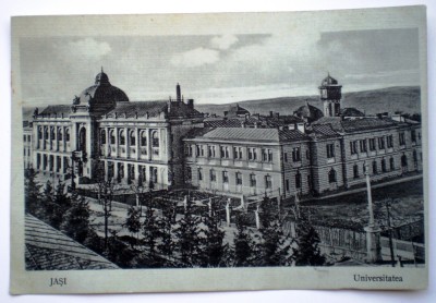 P.049 CARTE POSTALA IASI JASI UNIVERSITATEA 1916 foto