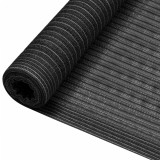 Plasă pentru intimitate, antracit, 1,8x25 m, HDPE, 135 g/m&sup2;