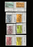 Rwanda 1980-Scene,Aniv.160 ani-Independenta,serie 8 val.dant.,MNH,Mi.1077A-1084A