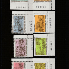 Rwanda 1980-Scene,Aniv.160 ani-Independenta,serie 8 val.dant.,MNH,Mi.1077A-1084A