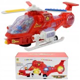 BRIGADA DE POMPIERI INTERACTIVĂ CU ELICOPTER