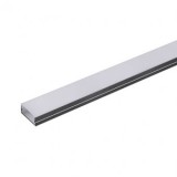 PROFIL ALUMINIU PENTRU BANDA LED 2M 23.5MM X 10MM MAT, V-TAC