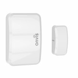Cumpara ieftin Senzor inteligent pentru usi si ferestre, ONVIS, Bluetooth si Thread, notificari deschidere-inchidere, fara bridge, compatibil Apple HomeKit