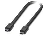 Cablu USB 3.2 USB C Mufă Din Ambele Părți 1m Negru PHOENIX CONTACT