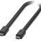 Cablu USB 3.2 USB C Mufă Din Ambele Părți 1m Negru PHOENIX CONTACT