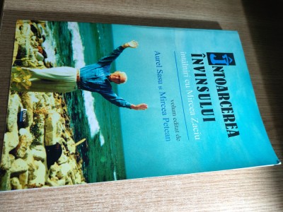 Intoarcerea invinsului-intalniri cu Mircea Zaciu (bilet si semnatura Aurel Sasu) foto