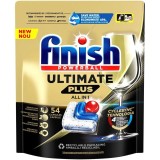 Detergent capsule pentru masina de spalat vase Finish Ultimate Plus, 54 spalari