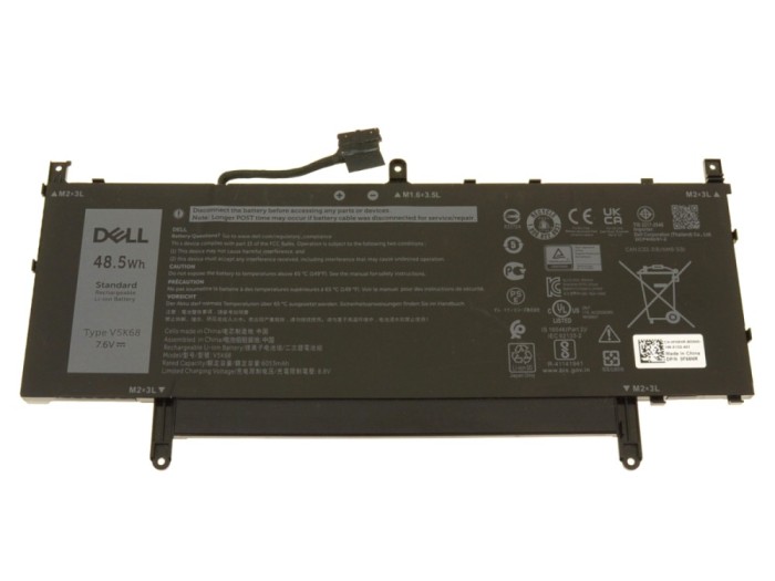 Baterie Laptop, Dell, Latitude 9510, 9520, 0V5K68, V5K68, 7.6V, 6053mAh, 48.5Wh