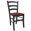 Scaun Paesana - cadru wenge - stofa E42 - visiniu