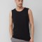 s.Oliver Tricou barbati din bumbac fara maneci, Regular fit, Negru (Marime: L)