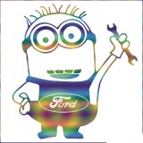 Sticker Ford Minion