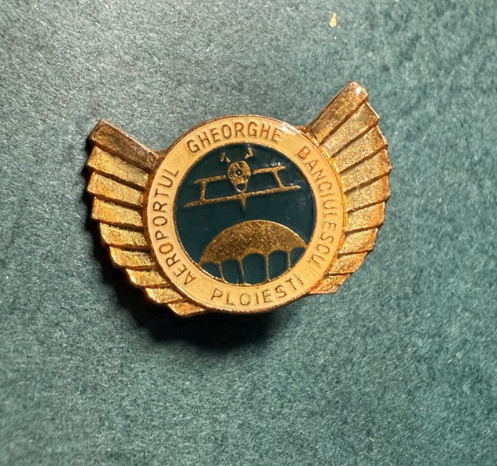 Insigna Aeroportul Gheorghe Banciulescu Ploiesti