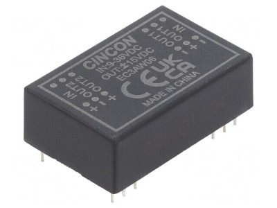 Convertor DC/DC 3W 9-36V la 15V/-15V DIP24 foto