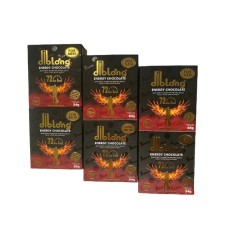Set 6 Bucati- Ciocolata Afrodisiaca Barbati DIBLONG Energy Chocolate 24 gr.