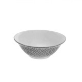 Bol Porțelan, Model Gri, Capacitate 450ml, Diametru 15.5cm, &Icirc;nălțime 5.5cm