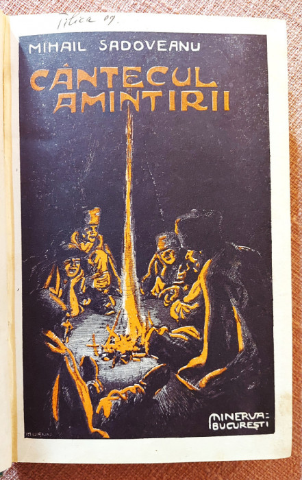 Cantecul amintirii si Mormantul unui copil. Ed. Minerva 1909-1910 - M. Sadoveanu