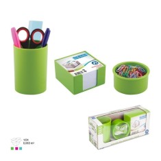 Set birou plastic Ark 1357 verde foto