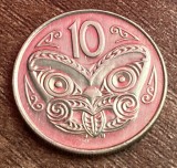 C50 - Moneda foarte veche - Noua Zeelanda - 10 centi - 2003
