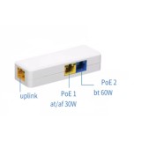 Modul cu retransmitere PoE Cascade 60W POE-69P30F SafetyGuard Surveillance