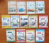 NIUE/TUVALU..&#039;&#039;Istoria Automobilului&#039;&#039;-LOT 13VAL-MNH-Nestampilate