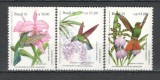 Brazilia.1991 Expozitia filatelica BRAPEX-Flori GB.91, Nestampilat