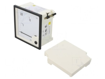 Voltmetru panou True RMS 0-13,2kV 50-60Hz Clasa 1,5 foto