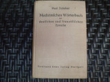 Medizinilches Worterbuch Der Deutlchen Und Franzolilchen Spra - Paul Schober ,550253