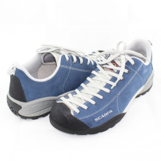 Pantofi sport piele naturala - Scarpa albastru - Marimea 45