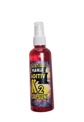 Spray Aditiv K2 Black Fish, Aroma Capsuni, 100 ml foto