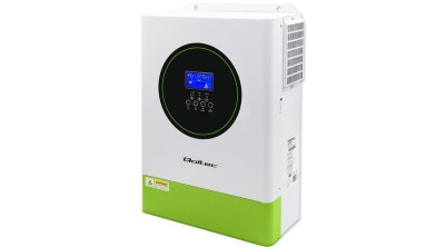 Inverter solar hibrid modular Qoltec Off-Grid 6200W | 120A | 48V | MPPT | 12 unități | BMS | Sinus | Opțiune Wi-Fi | Factor de putere 1.0 foto