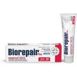 Pastă de Dinți, Biorepair, Fast Sensitive Enamel Repair, Reparare Smalț, Fără Fluor, Protecție Sensibilitate, 75 ml